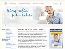 Tablet Screenshot of biografie-schreiben.de